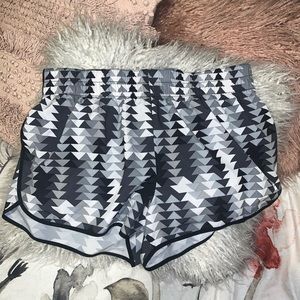 Funky athletic shorts